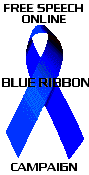 The blue ribbon campaign