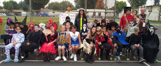 Halloween Parade at Welby Way Elementary School